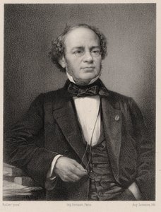 Portret van de componist Jacques Fromental Halévy 1799-1862 door Auguste Lemoine