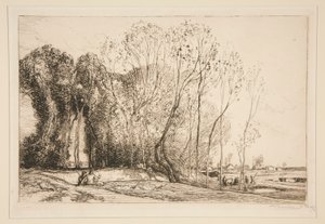 Belle matin?e d door Auguste Lepere
