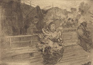 Vertrek naar Greenwich, 1891 door Auguste Lepere