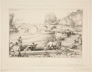 L door Auguste Lepere