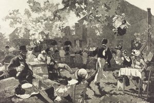 Le Cabaret du Coq de Bruyère au Bois de Meudon, 1888
