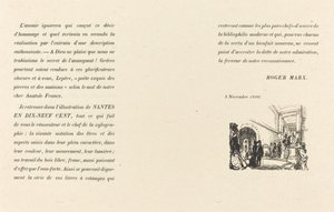 Voorwoord, gepubliceerd 1900 door Auguste Lepere