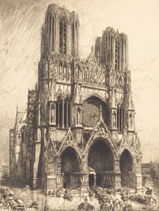 Kathedraal van Reims, 1911