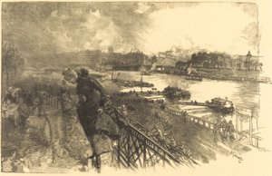 De Seine bij de Austerlitzbrug, 1888
