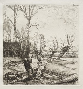 Au Marais Inondé: Le Bergère