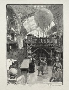 Het Paleis van de Vrije Kunsten, Interieur door Auguste Louis Lepère