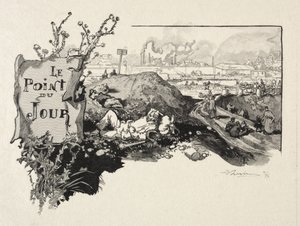 Le Point du Jour door Auguste Louis Lepère
