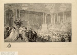 Feest in de Tuilerieën ter gelegenheid van de tentoonstelling van 1867