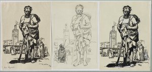 In Marokko door Auguste Louis Lepère