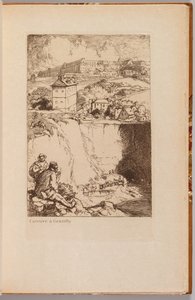 Catalogus van de Tentoonstelling van August Lepère: Carrière à Gentilly, 1908 door Auguste Louis Lepère