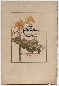 Fontainebleau Bos: Advertentie voor "Fontainebleau Bos" (La Forêt de Fontainebleau)