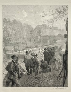 LEcluse de la Monnaie door Auguste Louis Lepère