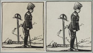 De keizer van Oostenrijk door Auguste Louis Lepère