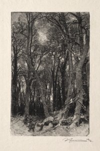 De Bas Breau door Auguste Louis Lepère
