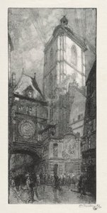 Rouen Illustré: La Gros Horloge, 1888