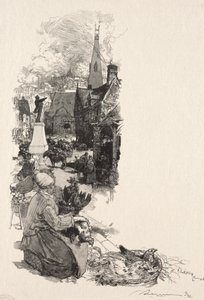 Standbeeld van een Groot Man door Auguste Louis Lepère