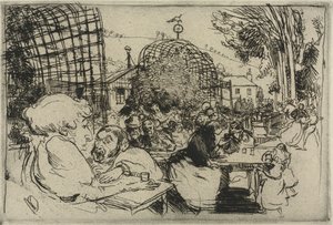De Twee Gebochelden, 1893 door Auguste Louis Lepère