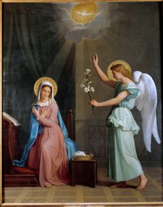 De annunciatie door Auguste Pichon