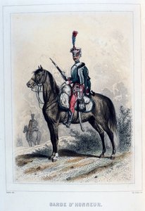 Erewacht, 1859 door Auguste Raffet