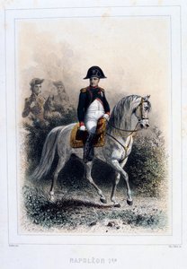 Napoleon I door Auguste Raffet
