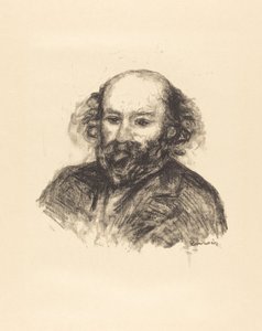 Paul Cézanne door Auguste Renoir