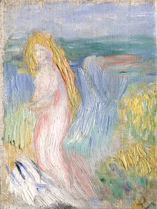Kleine studie voor een naakt door Auguste Renoir