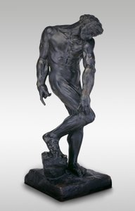 Adam, gemodelleerd door Auguste Rodin
