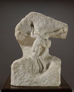 Christus en Maria Magdalena door Auguste Rodin