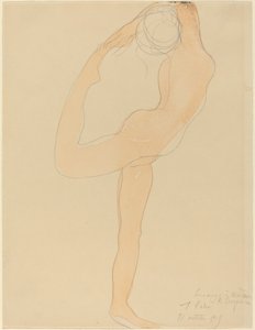 Dansende Figuur door Auguste Rodin