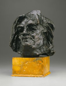 Hoofd van Balzac door Auguste Rodin