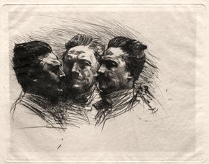 Henry Becque door Auguste Rodin