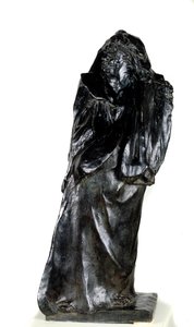Monument van Honoré de Balzac Voorlaatste studie. Beeldhouwwerk door Auguste Rodin (1840-1917) 1897 Parijs, Musée Rodin door Auguste Rodin