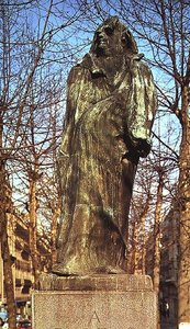 Monument voor Honore de Balzac (1799-1850)