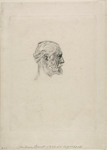 Portret van Antonin Proust door Auguste Rodin