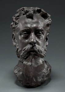 Portret van William E. Henley, 1882 door Auguste Rodin