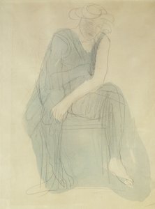 Zittende Vrouw door Auguste Rodin