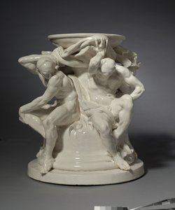 Titans, Ondersteuning voor een Vaas, ontworpen door Albert-Ernest Carrier-Belleuse