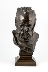 Victor Hugo (brons afgietsel naar het origineel uit 1886) door Auguste Rodin
