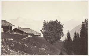 Savoie 47, Le Buet en de Rochers de Fis door Auguste Rosalie Bisson