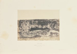 Jeruzalem. Graf van de koningen van Juda. Interieur van de binnenplaats door Auguste Salzmann