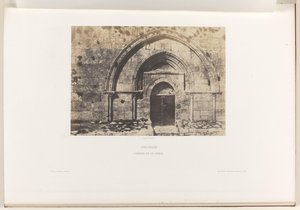 Tombe van de Maagd Maria te Jeruzalem door Auguste Salzmann