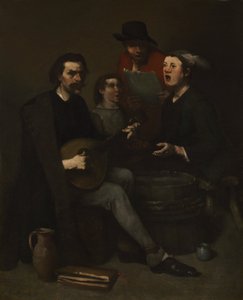 Zangers door Auguste Theodule Ribot