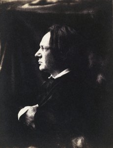 Portret van Victor Hugo door Auguste Vacquerie (1819-1855) - 1852
