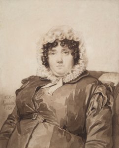 Zonder Titel (Portret van de Kunstenaar) door Auguste Xavier Leprince