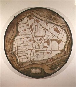 Circulaire kaart van Wenen