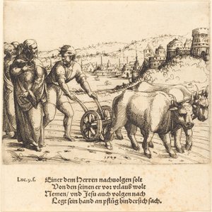 Niemand die zijn hand aan de ploeg slaat en achterom kijkt, is een volgeling van Christus