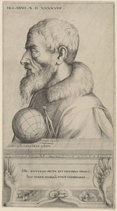Zelfportret door Augustin Hirschvogel