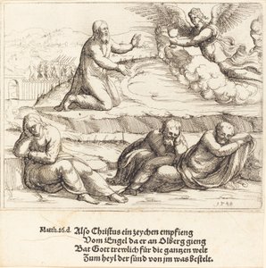De Agonie in de Tuin door Augustin Hirschvogel