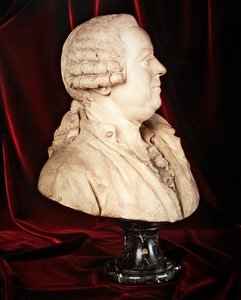 Portret vermoedelijk van Louis-Pierre-Sebastien, Marshall de Sainscy door Augustin Pajou