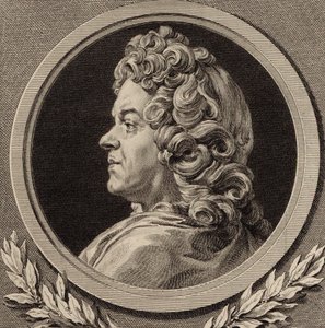 Portret van de componist Jean-Baptiste Lully 1632-1687, 1770 door Augustin Saint Aubin de